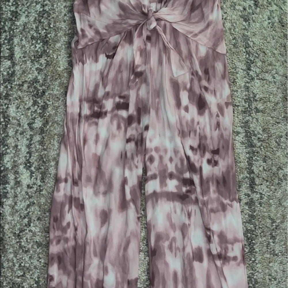 New Vince Camuto tie dye wrap jumpsuit Ladies Size XL - Picture 7 of 16